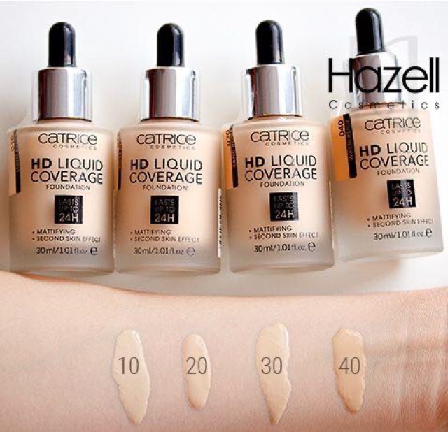 [SĂN SALE - ĐỦ BILL] Kem nền CATRICE HD LIQUID COVERAGE FOUNDATION | BigBuy360 - bigbuy360.vn