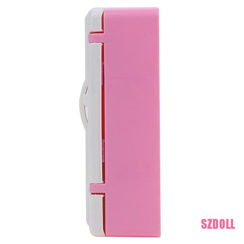 Tủ Lạnh Mini Bằng Nhựa Ts2Szdoll Tỉ Lệ 1/12 Trang Trí Nhà Búp Bê