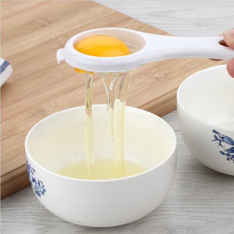 Dụng Cụ Tách Lòng Trắng Trứng Bằng Nhựa Nhanh Gọn Tiện Dụng