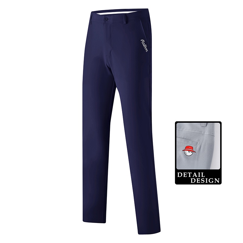 MALBON quần tây nam chơi gôn mùa hè không ủi khô nhanh quần thể thao ngoài trời quần thể thao thời trang quần áo chơi gôn