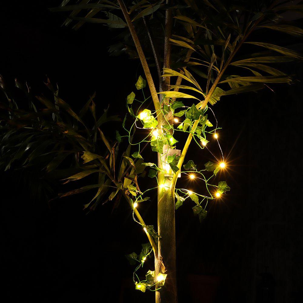 CONOPERY Dây Đèn LED Treo Trang Trí Hình Hoa Nhân Tạo