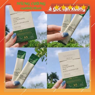 Mặt nạ ngủ thạch colagen  siêu sạch da ban đêm(hộp 20 gói)