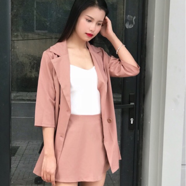 SET VEST 3 màu đen,xanh,hồng