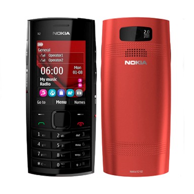 ĐIỆN THOẠI NOKIA X2-02 2SIM CHÍNH HÃNG