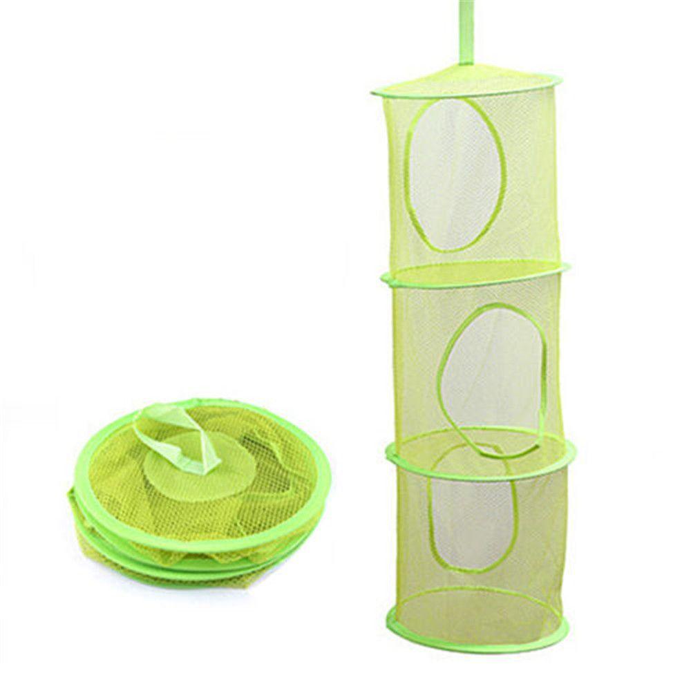 YNATURAL Túi Lưới Treo Đựng Đồ Lót 3 Ngăn