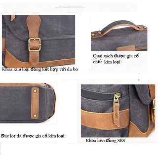 Túi đựng máy ảnh vải Canvas.MSP_3035.