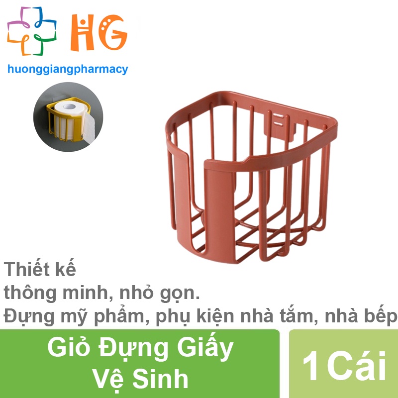 Giỏ đựng giấy vệ sinh treo tường đựng khăn giấy