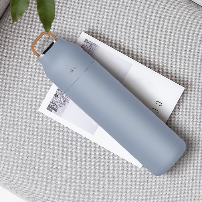 Bình giữ nhiệt 500ml dạng phích có nắp cốc thương hiệu Just love