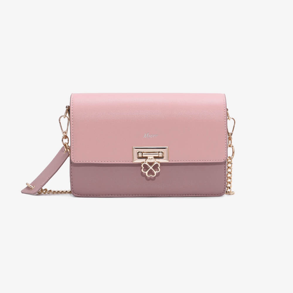 Túi Xách Nữ Đeo Chéo Nắp Gập MIORR Thiết Kế Khóa Đóng Họa Tiết New Bag MT044