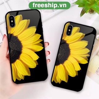 ỐP IPHONE,TRÁNG GƯƠNG HÌNH HOA HƯỚNG DƯƠNG k136 [FREESHIP 50K]