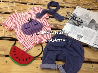 Set dưa hấu unisex