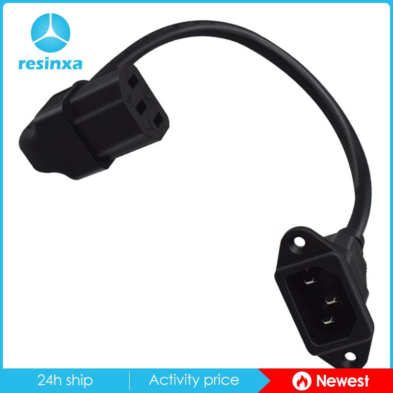 Cáp Chuyển Đổi Nguồn Điện IEC320 C14 0.3M 3 Cực 10A Chuyên Dụng