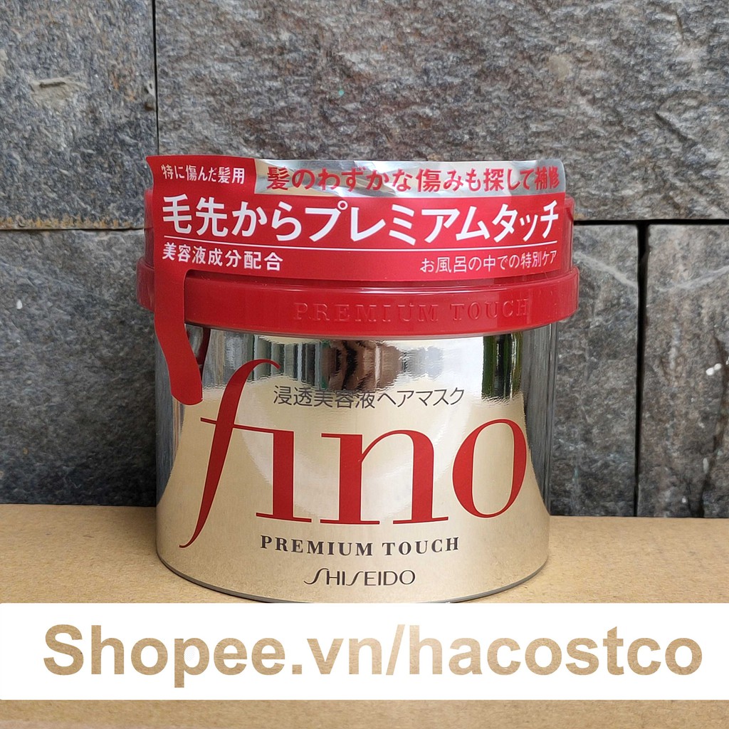 Kem Ủ Tóc Fino Shiseido 230g Cải Thiện Tóc Hư Tổn