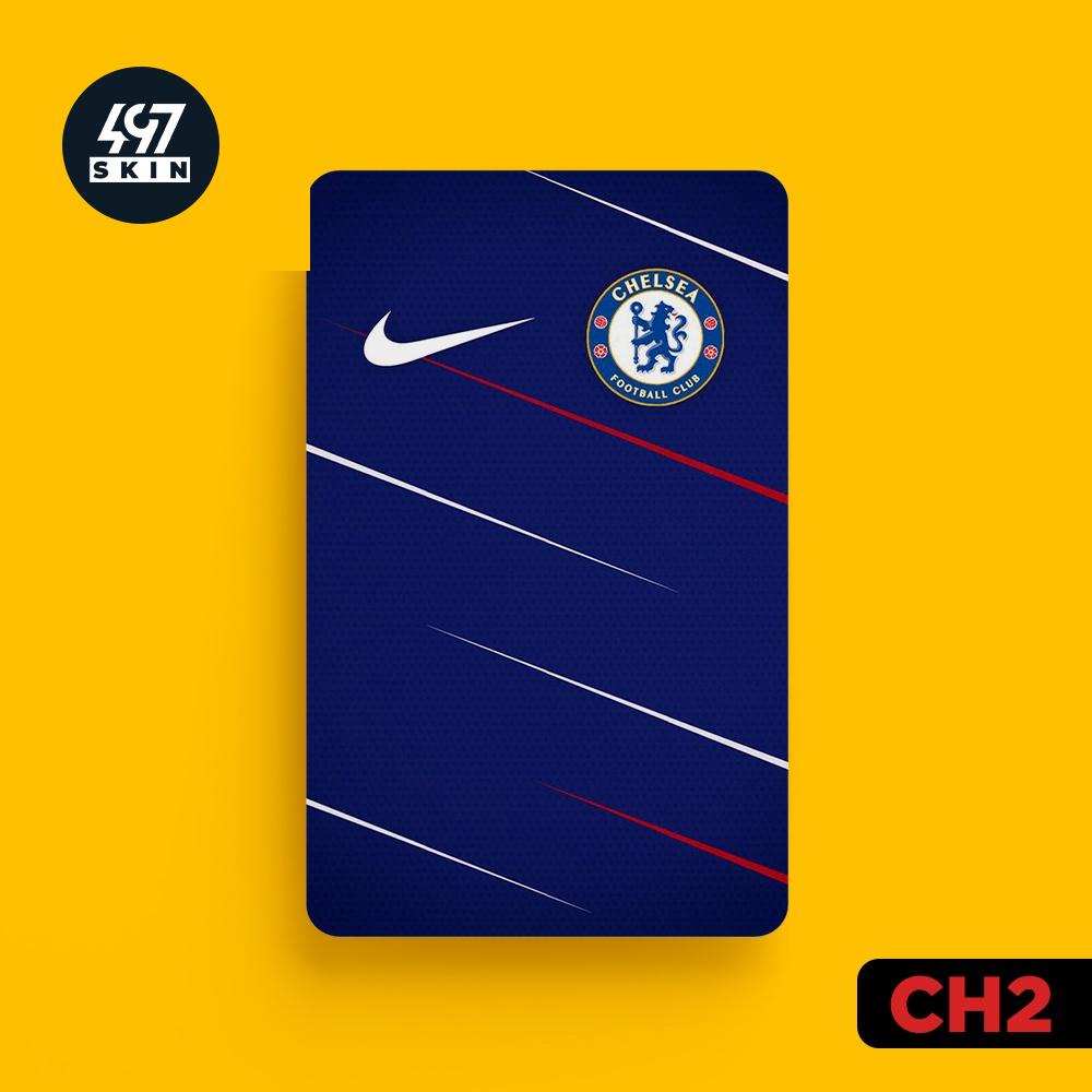 Skin Card Chelsea - Miếng Dán ATM, Thẻ Xe, Thẻ Từ, Thẻ Chung Cư - Chất Liệu Chống Xước - Chống Nước