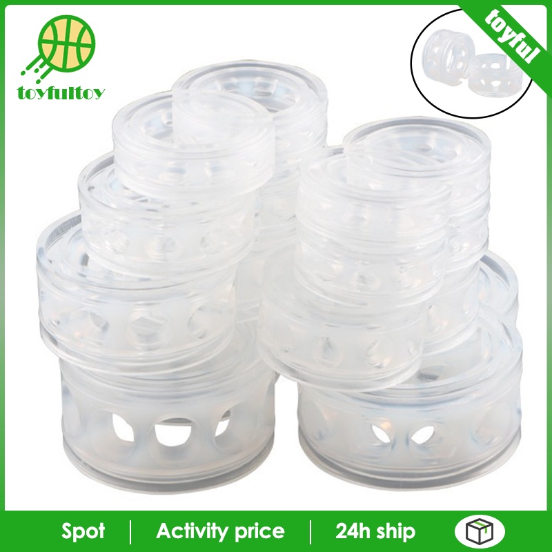 Set 2 Đệm Lò Xo TPE Trong Suốt Chắc Chắn An Toàn Cho A Plus