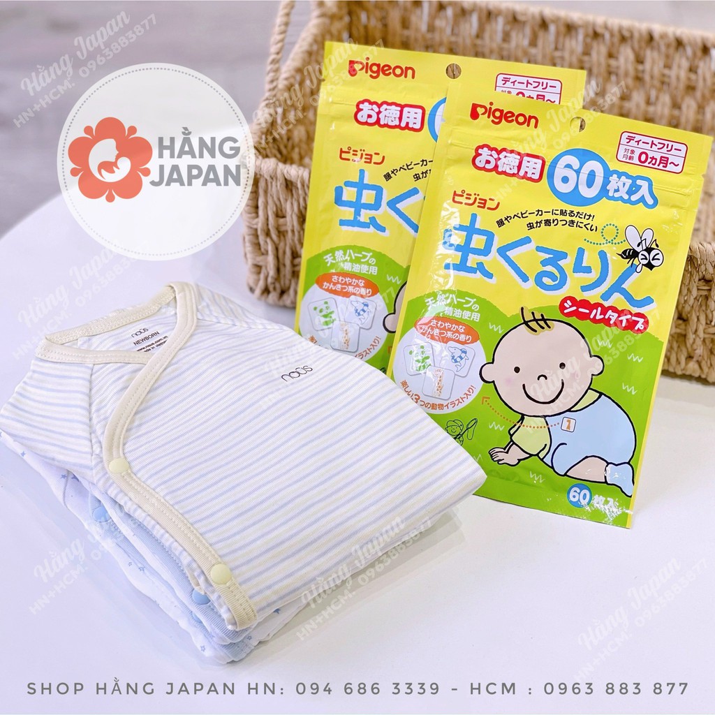 MIẾNG DÁN CHỐNG MUỖI CHO BÉ PIGEON CỦA NHẬT - HÀNG NỘI ĐỊA NHẬT