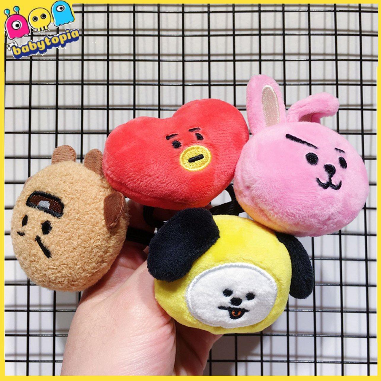 Dây Buộc Tóc Mini Hình Bt21 Dễ Thương