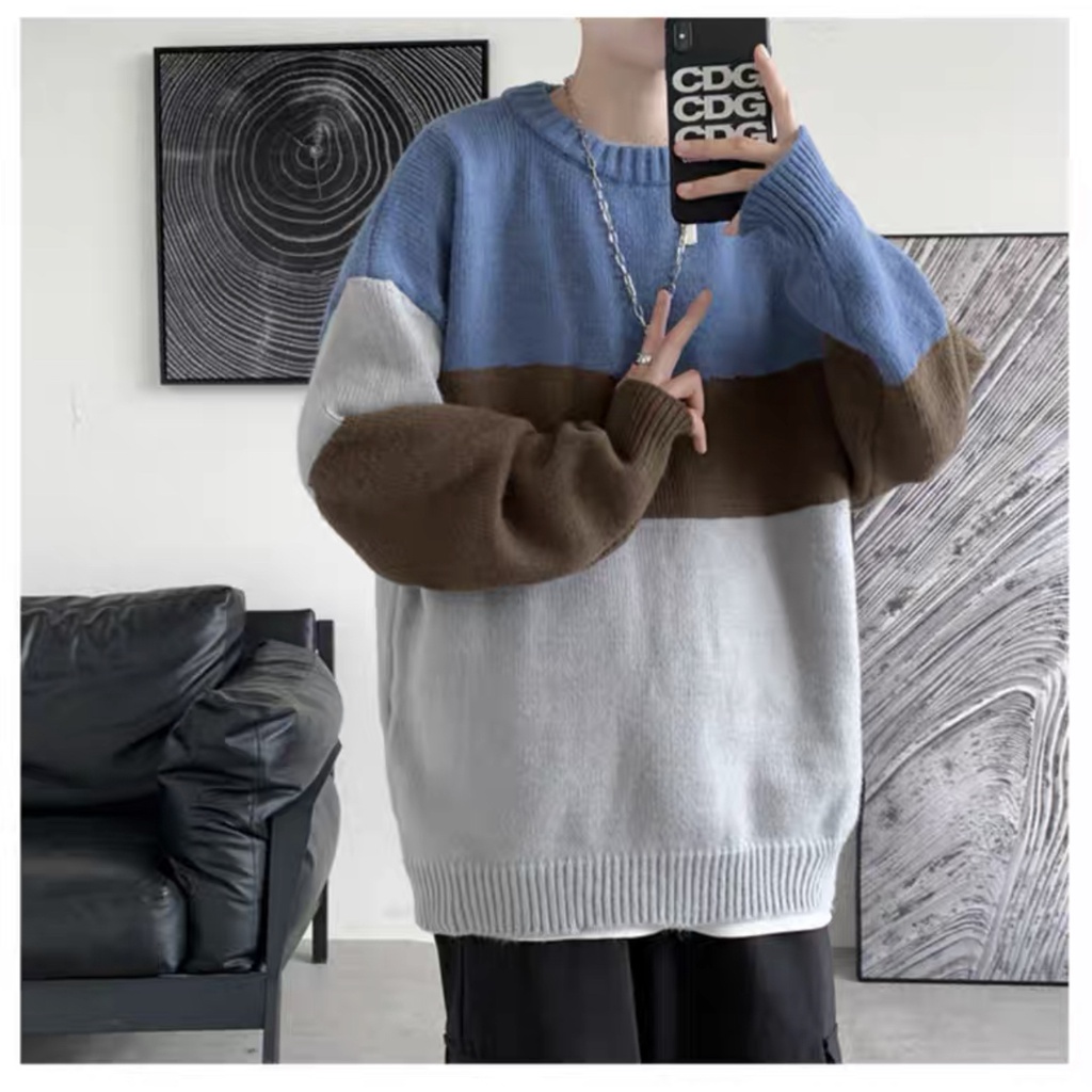 Áo Len Chui Đầu Dài Tay Mới Chất Vừa Vặn Size M-2XL
