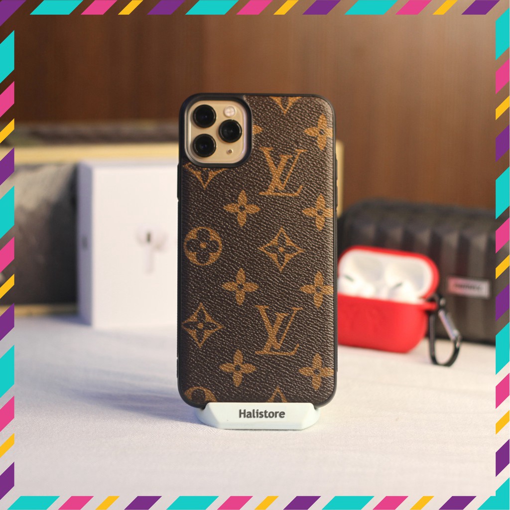 Ốp lưng iphone LV giả da cao cấp 6/6plus/6s/6s plus/6/7/7plus/8/8plus/x/xs/xs max/11/11 pro/11 promax Hana Case