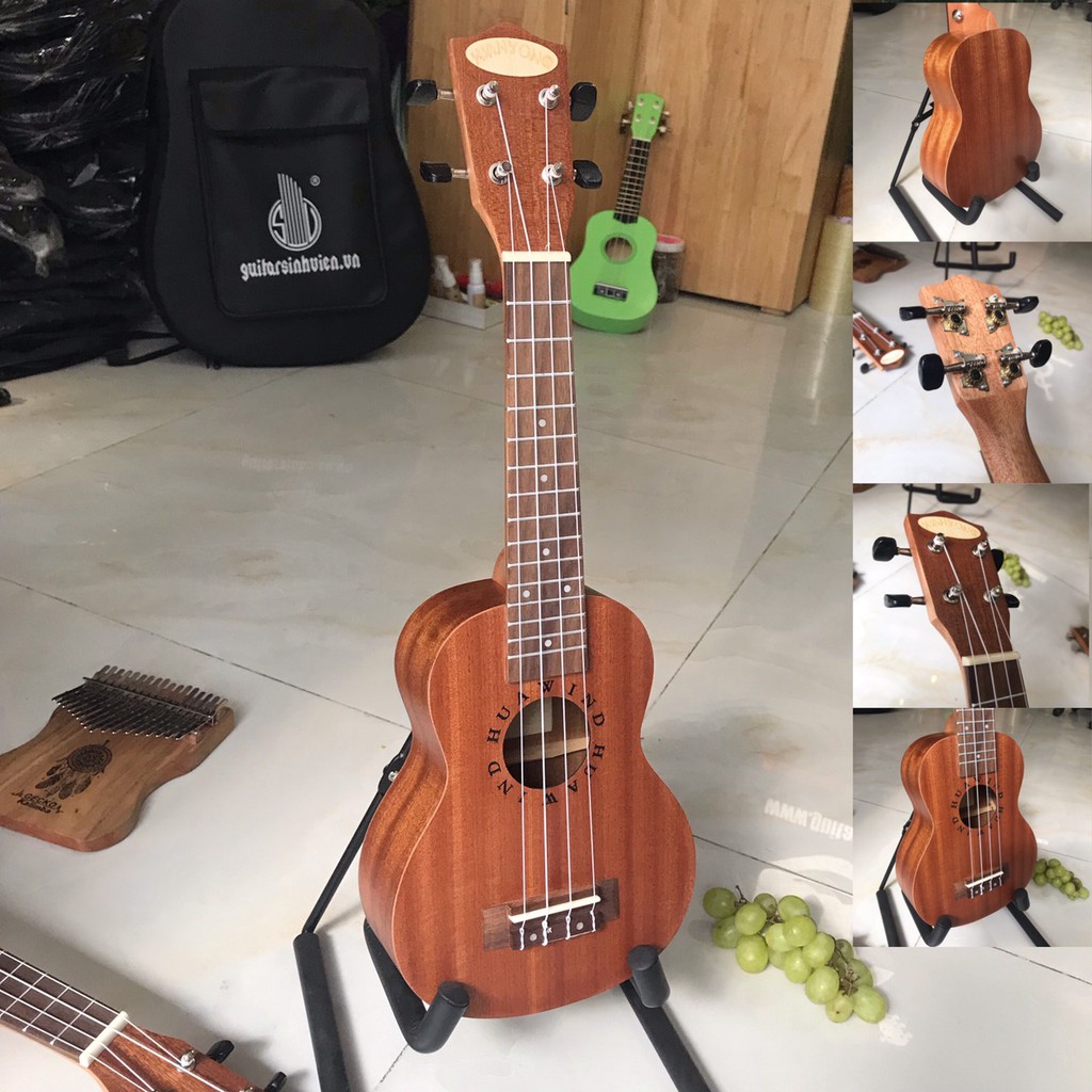 Đàn ukulele soprano tặng 5 món phụ kiện - bảo hành 1 năm - INBOX lựa mẫu