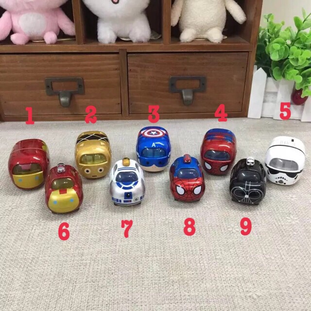 Xe mô hình Disney Tomica Tsum Starwars - Marvel