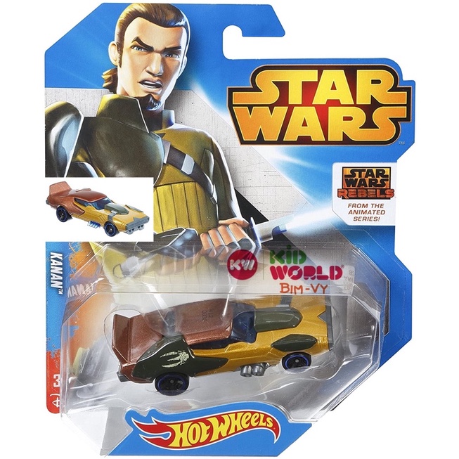 Xe mô hình Hot Wheels Star Wars Series Kanan DTB15.