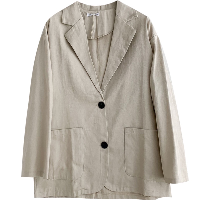 Áo khoác blazer kaki hot 0322