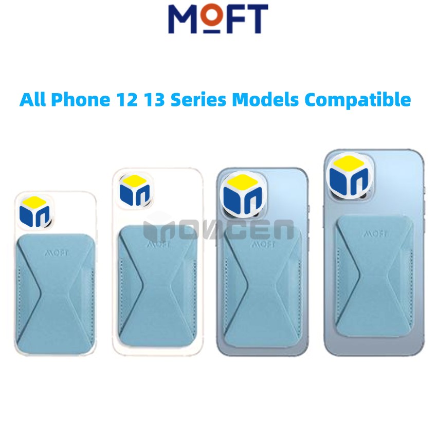 Moft Snap On Ma-gSa-fe Ví Đựng Điện Thoại & Thiết Kế Từ Tính Siêu Mỏng  Phù Hợp Với Mọi Điện Thoại / Ví Đựng Thẻ