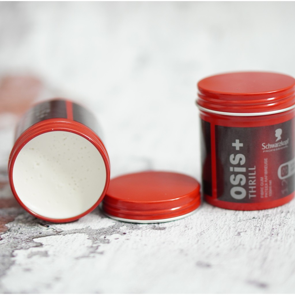 Ｃｏｍｂｏ Sáp vuốt tóc nam Osis+ Thrill + Gôm xịt tóc Siêu Giữ Nếp / keo xịt tóc/ wax | royal