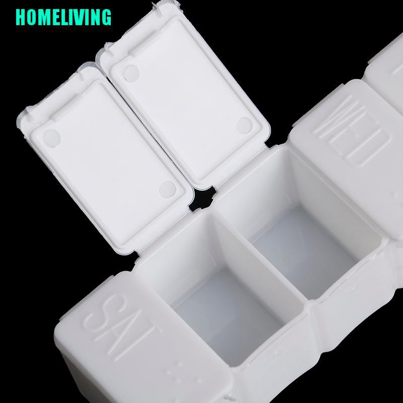 Hộp Đựng Thuốc Theo Tuần Tiện Dụng Khi Đi Du Lịch