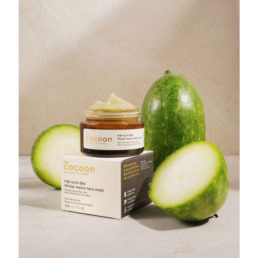 Mặt Nạ Bí Đao Cocoon Winter Melon Face Mask 100ml