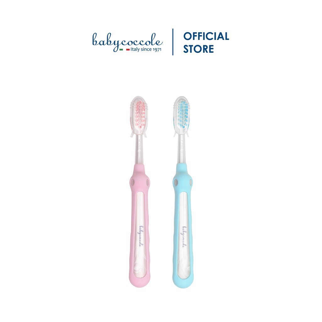 Bàn chải đánh răng cho bé 6 tháng tuổi trở lên Babycoccole/Chicco/Richell