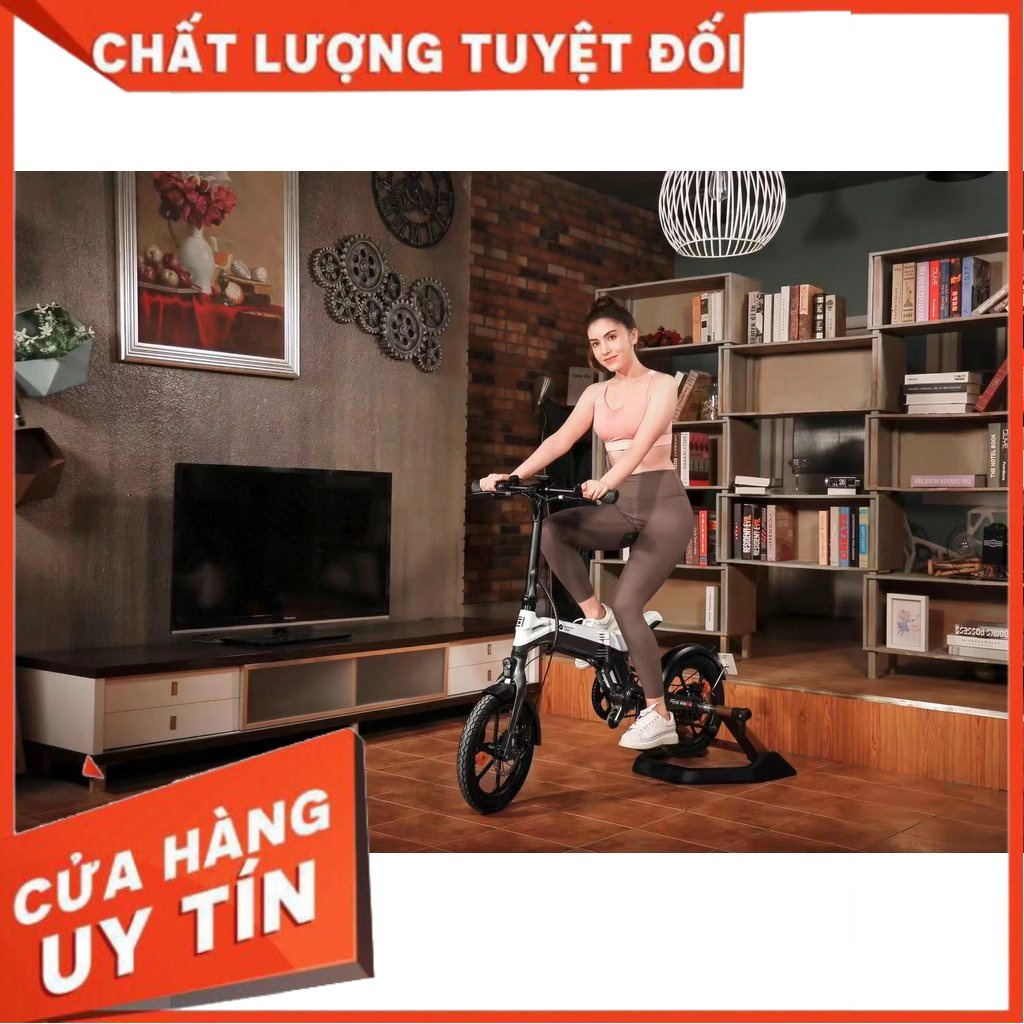 Xe đạp trợ lực điện gấp ngọn đa năng có khung tập thể thao tại nhà Huawei 5TH WHEEL D1 kết nối app .