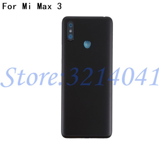 Mặt Lưng Điện Thoại Kèm Khung Bảo Vệ Camera Thay Thế Chuyên Dụng Cho Xiaomi Mi Max 3 Max3 Kính
