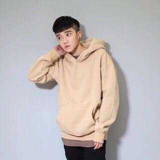 Áo nỉ trơn nam hoodie chất dày dặn, áo thu đông nam nỉ