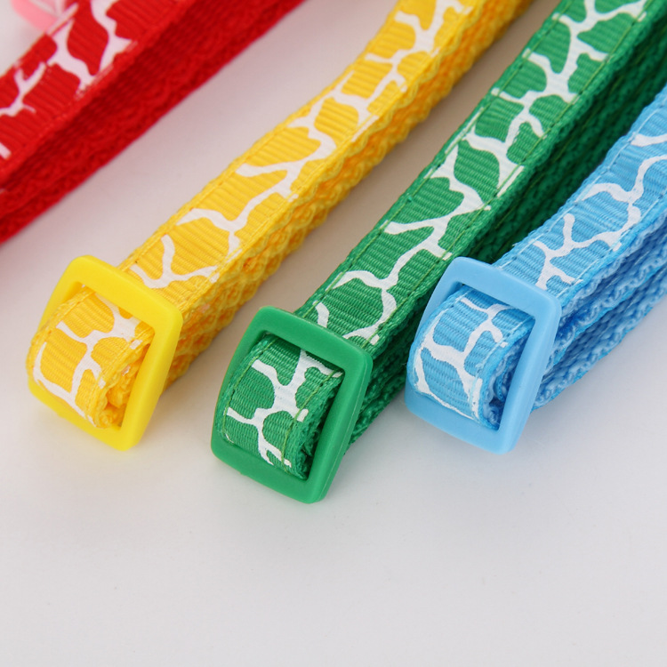 Vòng cổ thú cưng phối chuông nhiều màu sắc tùy chọn đáng yêu thoải mái