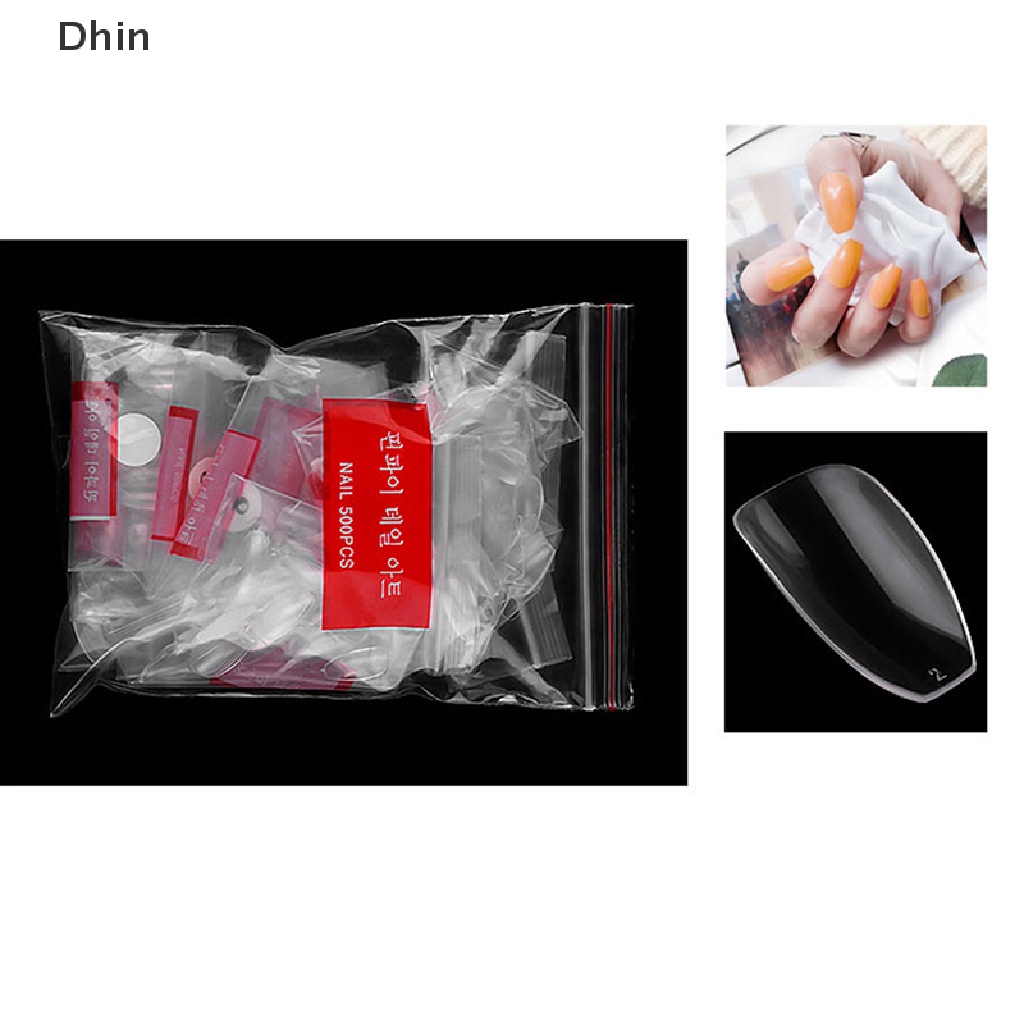 Bộ 500 Móng Tay Giả Toàn Diện Trang Trí Nghệ Thuật