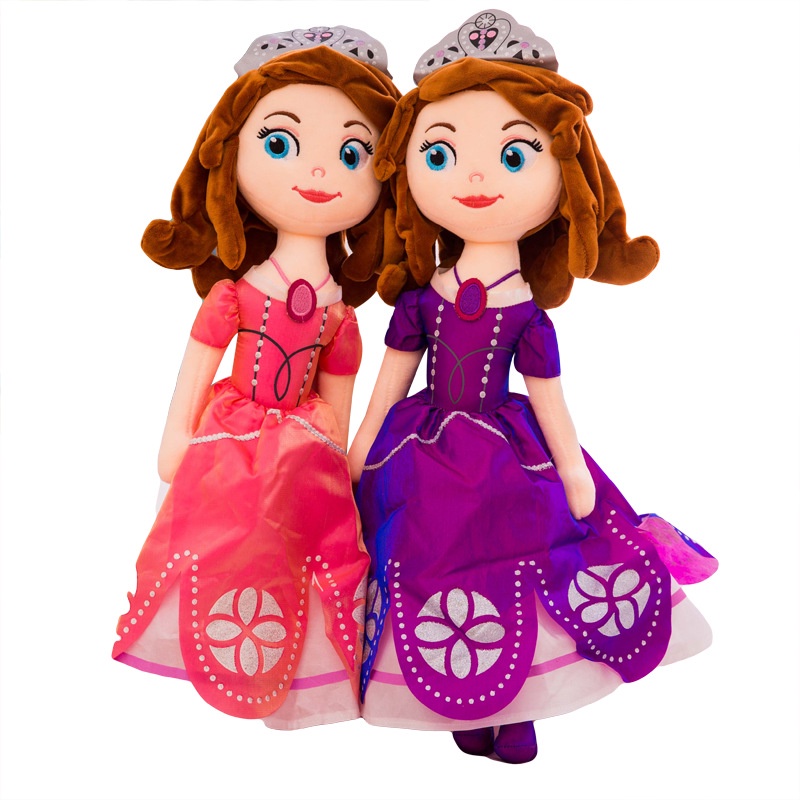 Thú Nhồi Bông Hình Công Chúa Disney / Sophia / Bạch Tuyết Dễ Thương Cho Bé