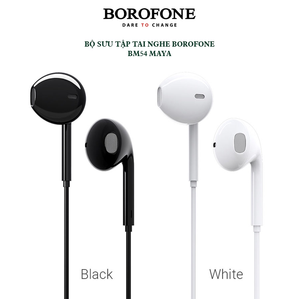 Tai nghe có dây BOROFONE BM54 Maya tích hợp micro - AK Mobile