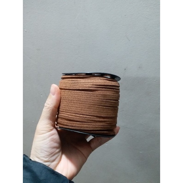 Dây da lộn bản 3mm, bán theo m