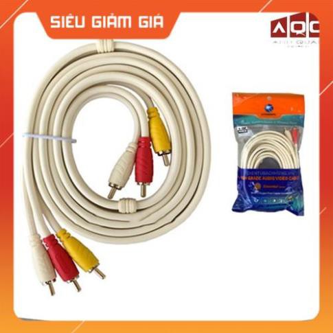 Dây loa CHOSEAL 6 đầu AV (5m) - Giá tốt nhất