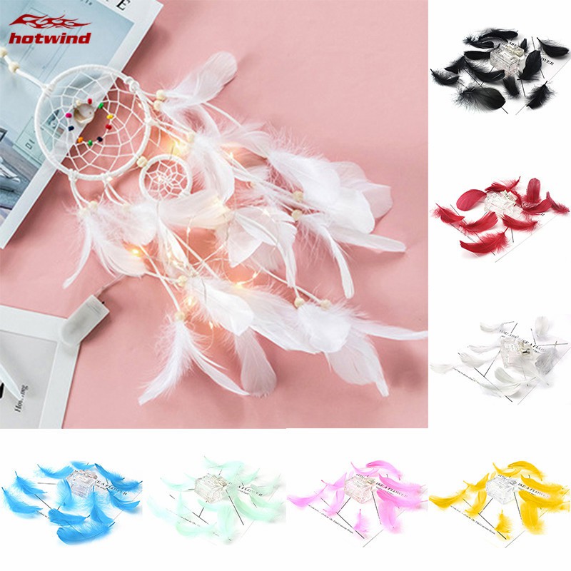Bộ 100 lông ngỗng tự nhiên 8-12 cm làm lưới giấc mơ trang trí