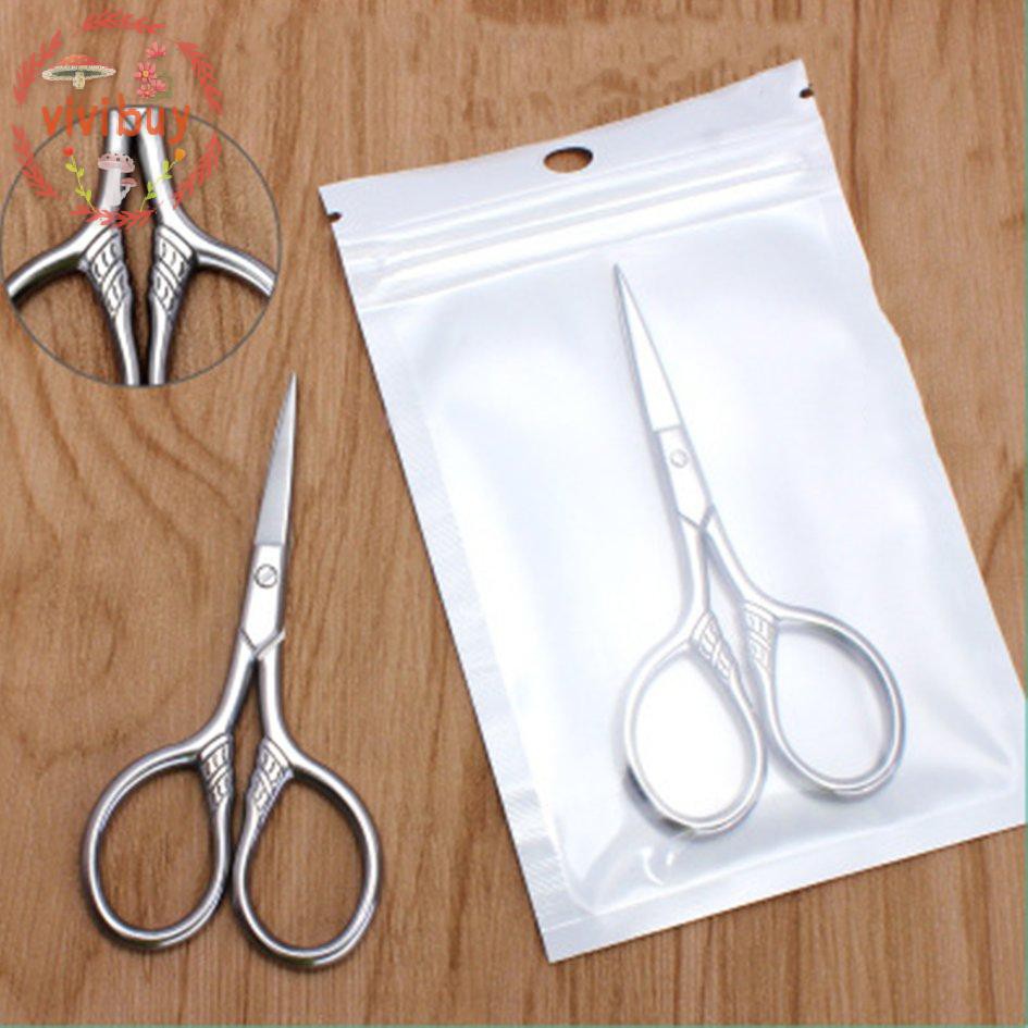 Kéo Cắt Tỉa Râu Bằng Thép Không Gỉ Bền Bỉ Dễ Dùng Dành Cho Nam
