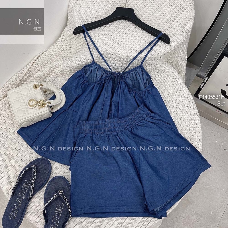 Set bộ thể thao nỉ áo khoác có nón kéo khóa chữ nổi pha tay jean dài + quần bo chun 1123 thaotranshop90