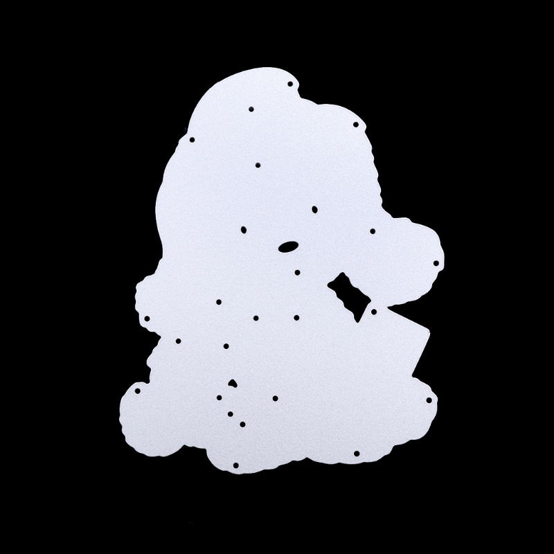 Khuôn Cắt Giấy Kim Loại Hình Chú Chó Đáng Yêu