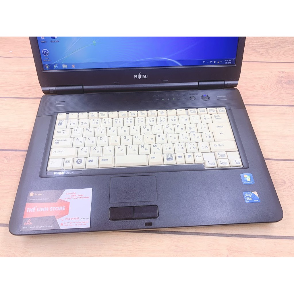 Laptop Fujitsu A8280 màn 15.6 inch - Ram 4G 250G | BigBuy360 - bigbuy360.vn