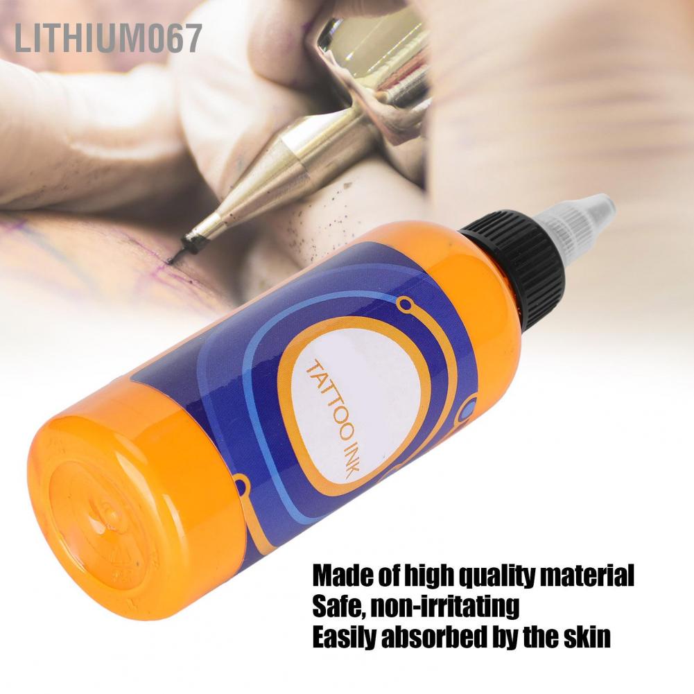 Mực vẽ xăm cơ thể tạm thời lên màu nhanh lâu dài chuyên nghiệp 90ml