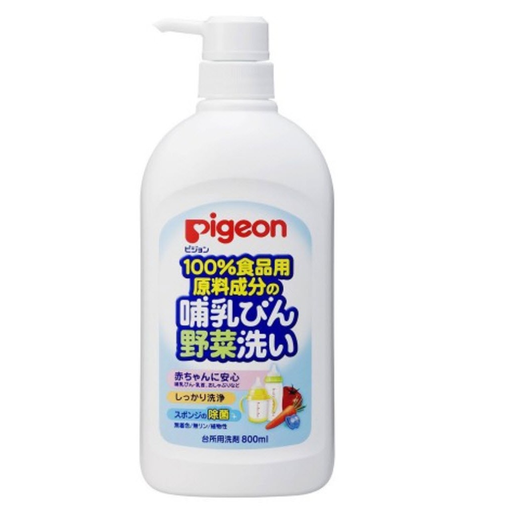 Nước rửa bình sữa Pigeon nhập Nhật