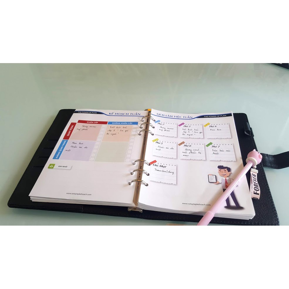 Sổ tay lập kế hoạch - The Power Of Plan