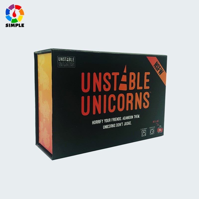 Bộ thẻ trò chơi Unstable Unicorns (NSFW) vui nhộn cho hội nhóm